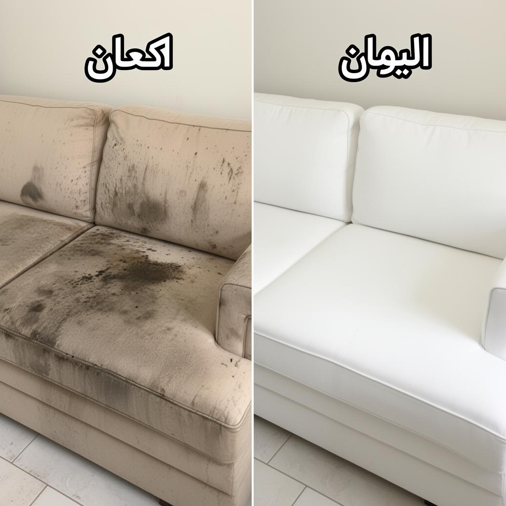تنظيف انتريه وصالون
